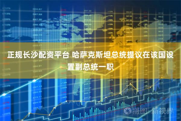 正规长沙配资平台 哈萨克斯坦总统提议在该国设置副总统一职